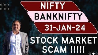 Nifty Prediction and Bank Nifty Analysis for Wednesday  31 January 24  Bank NIFTY Tomorrow [upl. by Joela]