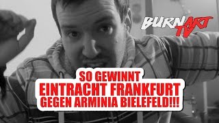 EINTRACHT FRANKFURT ARMINIA BIELEFELD DFB POKAL  BURNART TV 403 [upl. by Suiraj234]