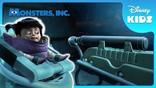 The Scream Extractor 😱  Monsters Inc  Disney Kids [upl. by Naleek]