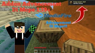 Addon Mcpe 119Addon Advancement Di Mcpe 119 Terbaru [upl. by Brandais]