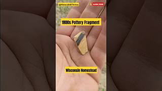 1800s Pottery Fragment Find Wisconsin Homestead Site [upl. by Reynard]