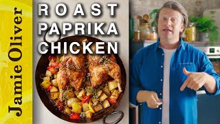 Paprika Roast Chicken  Jamies 5 Ingredient Meals  Channel 4 Mondays 8pm [upl. by Ernestine]