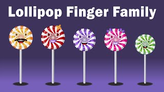 Lollipop Finger Family Song for Children [upl. by Enelcaj791]