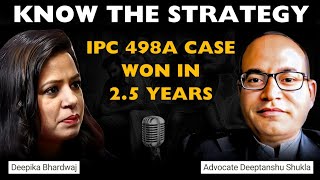 HUSBAND WINS 498A IN 25 YEARS  LISTEN TO DEEPTANSHU SHUKLA ADVOCATE WHO FOUGHT THE CASE [upl. by Eelymmij370]