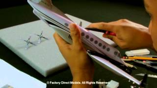 How it works The custom aircraft scale model order process [upl. by Trabue]