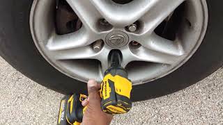 eWork Subcompact Impact Wrench Lug Nuts [upl. by Rehptosirhc]