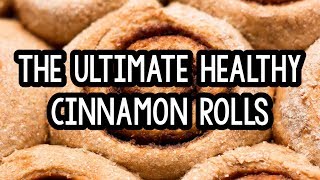 The Ultimate Healthy Cinnamon Rolls  Amys Healthy Baking [upl. by Ocire]