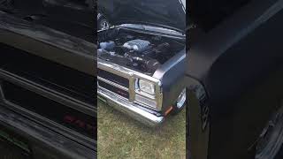 Hellcat HEMI Vintage 1993 Dodge D150 Pickup Truck 2024 Cruisin The Coast [upl. by Esinrahc]