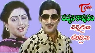 Pachani Kapuram Songs  Vennelainaa Cheekataina  Krishna  Sridevi [upl. by Ahsiel849]