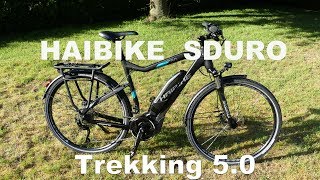 HAIBIKE SDURO Trekking 50 Vorstellung Trekking EBike mit Yamaha Mittelmotor [upl. by Wrigley972]