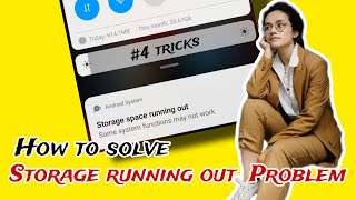 storage running out problem 🤔  How to solve storage running out Problem [upl. by Ahsoyem793]