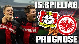 Leverkusen  Frankfurt  15 Spieltag Bundesliga 202324 Prognose [upl. by Aldarcy]