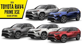 2024 Toyota RAV4 Prime XSE  Color Options  Images  AUTOBICS [upl. by Pavla]