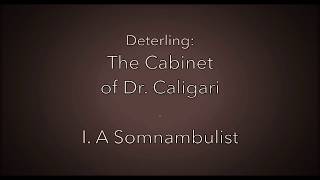 4 A Somnambulist  Deterling The Cabinet of Dr Caligari Soundtrack [upl. by Heins994]