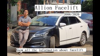 Allion Facelifting 2008 to 2020 [upl. by Ardnoyek]