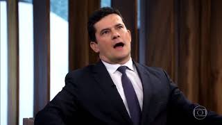 Sergio Moro se atrapalha e não sabe dizer o que leu em Conversa com Bial [upl. by Eugenie979]