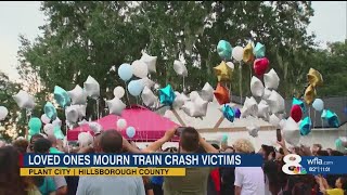 Loved ones mourn Plant City train crash victims [upl. by Efram]