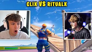 Clix vs EWC Champion Ritualx  1v1 Fortnite Buildfight [upl. by Templia]