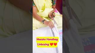 Meesho Handbag Unboxing ❤️ Bharathivlogs3353 meeshohaul meesho meeshoitems meeshoproducts [upl. by Barbaraanne]