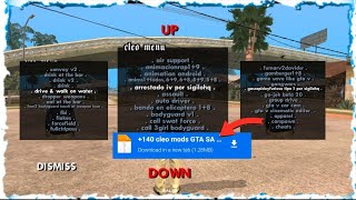 ✔️ MEGA PACK DE 140 CLEO MODS PARA EL GTA SAN ANDREAS ANDROID 2023 [upl. by Dasi]