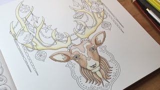 Johannas Christmas Stag Tutorial Part 1 [upl. by Viradis]