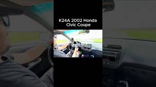 K24A EM2 Civic Coupe Open Lapping  Toronto Motorsports Park shorts em2 civic honda civicsi [upl. by Smoot]