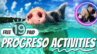 THINGS TO DO IN PROGRESO MEXICO  19 Free and Paid Activities [upl. by Nagram]