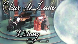 DEBUSSY  CLAIR DE LUNE PIANO amp HARMONIUM SCOTT BROTHERS DUO [upl. by Etan]