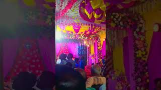 shaadi Varmala Video  shortvideo  subscribe And like ❤❤ Video [upl. by Saloma]