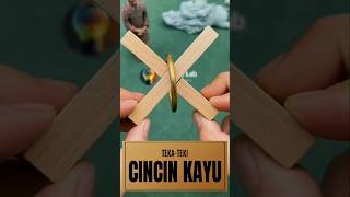 Cara Memisahkan Kayu untuk Mendapatkan Cincin Tembaga tekateki puzzle shorts [upl. by Boote619]