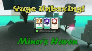 Miners Haven  Unboxing  YUUGE Christmas Unboxing Part 1 [upl. by Uziel685]