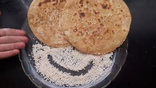 How to make Tilachi poli  तीलाची पोळी  tilachi poli recipe [upl. by Ayin]