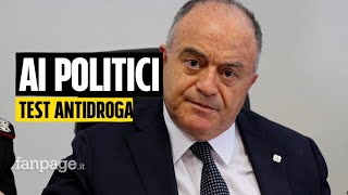 Gratteri quotFacciamo i test anche ai politici sotto cocaina si possono prendere decisioni alteratequot [upl. by Edra]