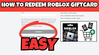 How to Redeem a Roblox Gift Card in 2024 [upl. by Nnylav985]