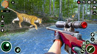 Wild Sniper 3D Hunting Games  Android Gameplay 3 [upl. by Atileda929]