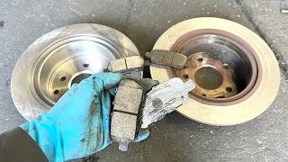 2019 To 2022 Nissan Altima Rear Brake Pads amp Rotors Service  Brakes Squeaking amp Grinding Noises [upl. by Rennug394]