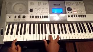 How to play Amazing by Hezekiah Walker on piano [upl. by Nylirehc]