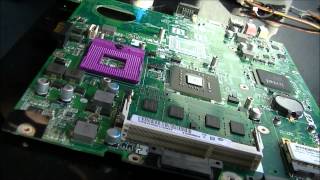 Acer Extensa 5235 CPU Upgrade T4500 [upl. by Ettener]