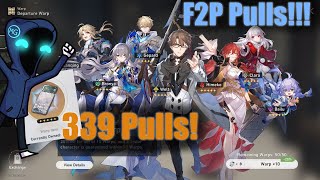 F2P HSR player FINALLY gets to 339 standard pulls [upl. by Khorma]