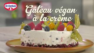 How to Gâteau végan à la crème [upl. by Willman]