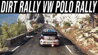 DiRT Rally  Volkswagen Polo Rally  Monte Carlo Rally Stage [upl. by Elenaj]