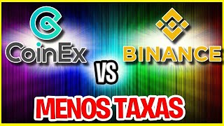 💴 COINEX VS BINANCE  QUAL EXCHANGE POSSUI A MENOR TAXA DE SAQUE DE CRIPTOMOEDAS [upl. by Ebner194]