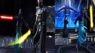 Star Wars The Force Unleashed  SW Visions quotFquot VS Vader and Palpatine MOD [upl. by Ylnevaeh609]