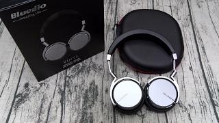 Bluedio Vinyl Onear Wireless Bluetooth 41 Headphones [upl. by Peednus]