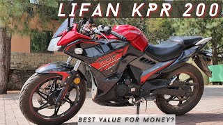 Lifan KPR 200  Best Chinese bike in Pakistan   Specs amp Features  Detailed Walkaround [upl. by Zippel757]