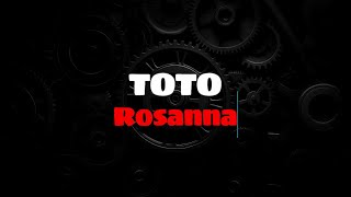 TOTO  Rosanna ENGLISH LYRICS  GREEK TRANSLATION toto rosanna lyrics [upl. by Leidgam]