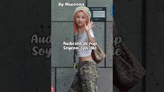 Audiciónrap de Soyeon para el programa deLove24p5f  kpop soyeon gidle rapper [upl. by Dennett]