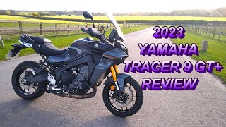 ★ 2023 YAMAHA TRACER 9 GT REVIEW ★ [upl. by Boelter612]