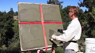 Stucco samples how to make them [upl. by Peterman]