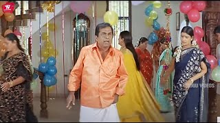 Brahmanandam Telugu Interesting Movie Hilarious Party Comedy Scene  Telugu Videos [upl. by Sakmar]